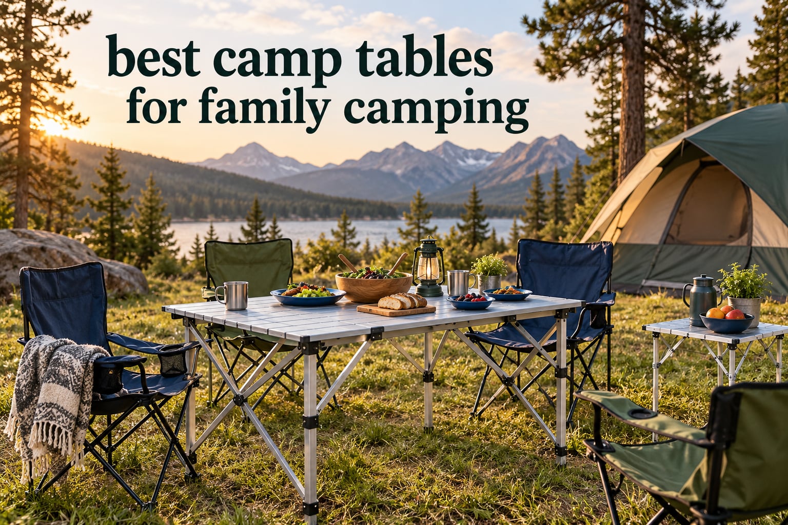 best camp tables for family camping