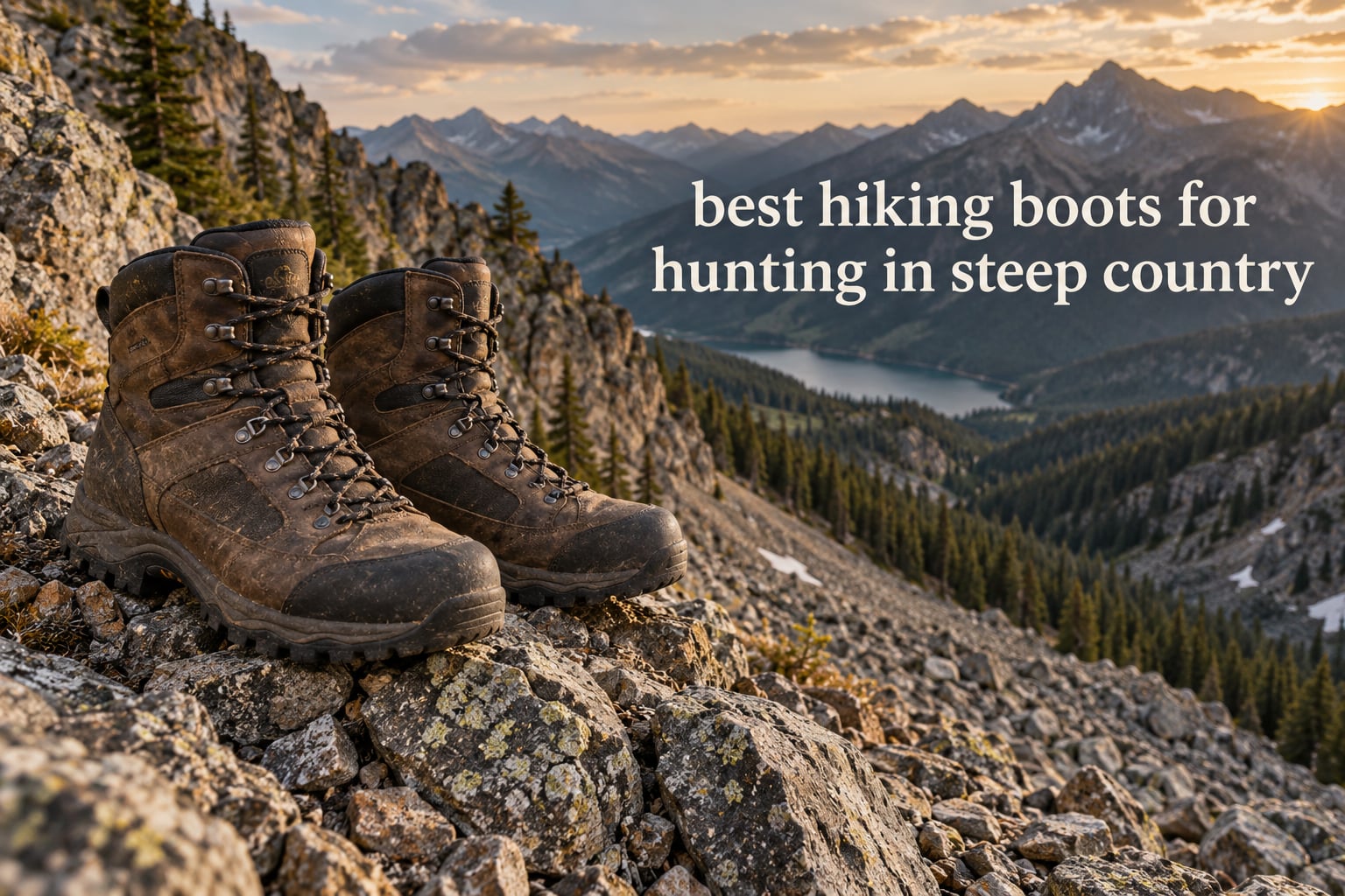 best hiking boots for hunting in steep country