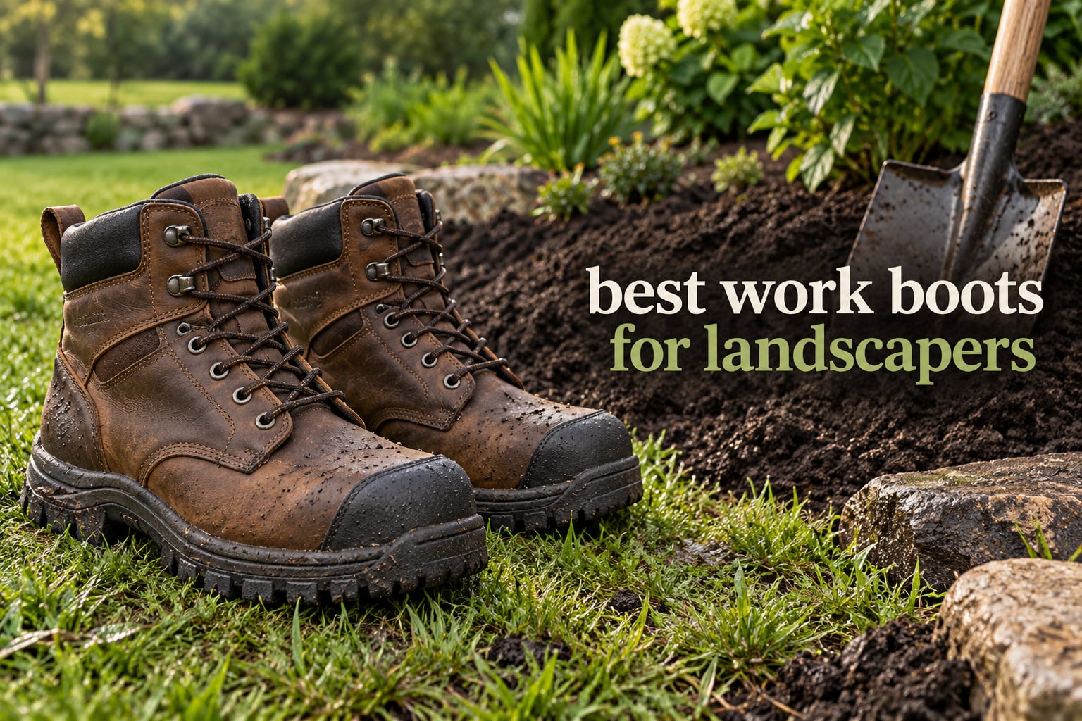 best work boots for landscapers