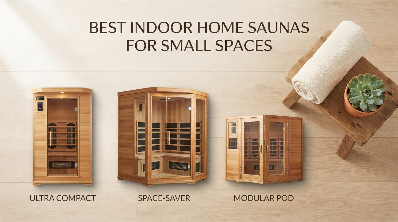 best indoor home saunas for small spaces