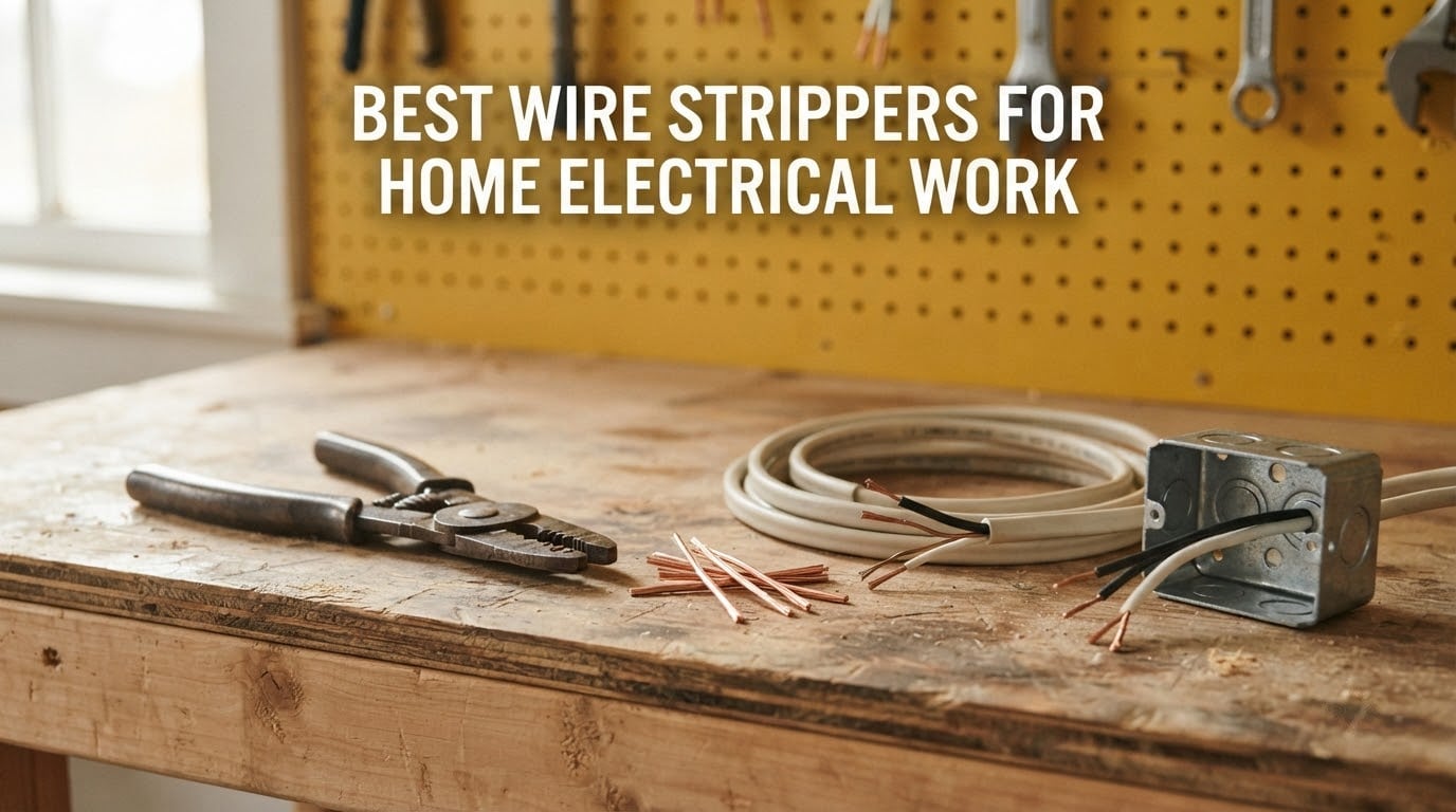 best wire strippers for home electrical work