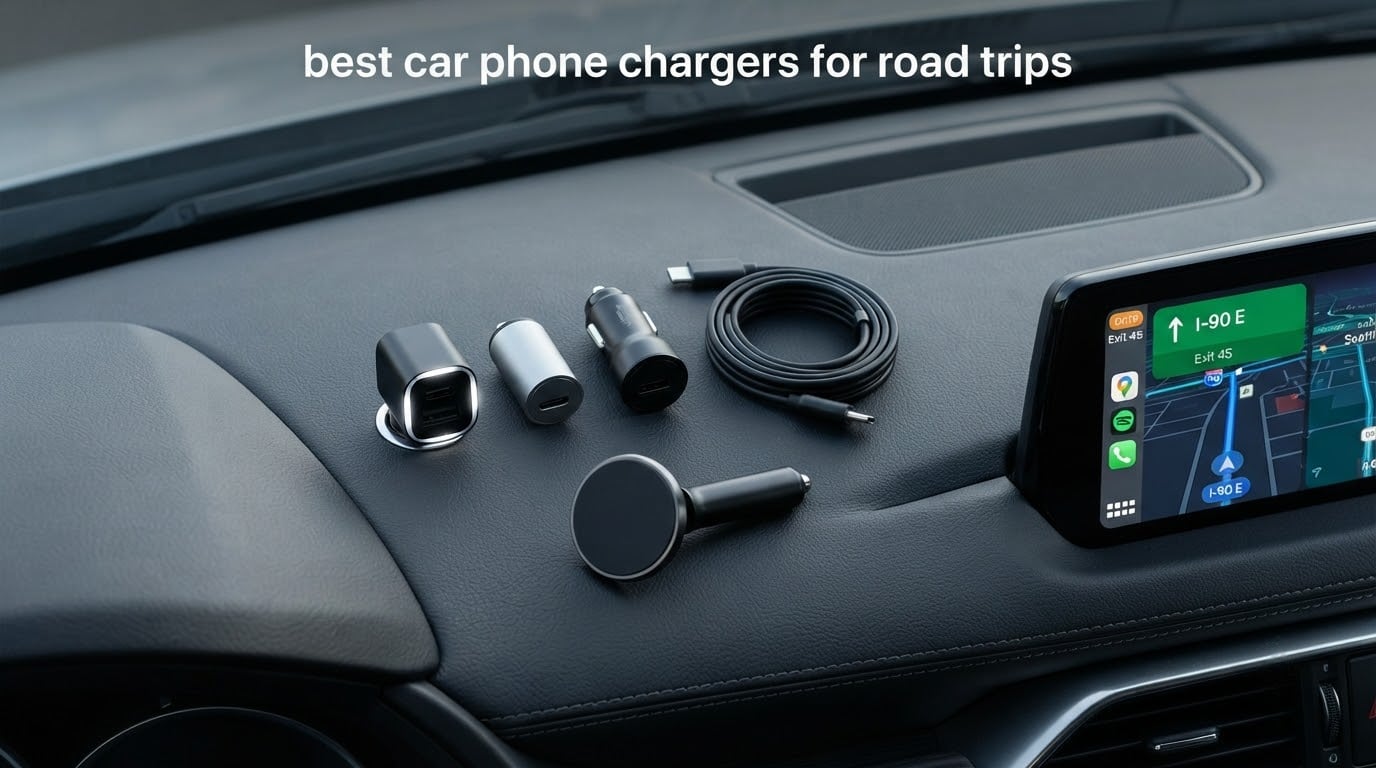 best car phone chargers for road trips