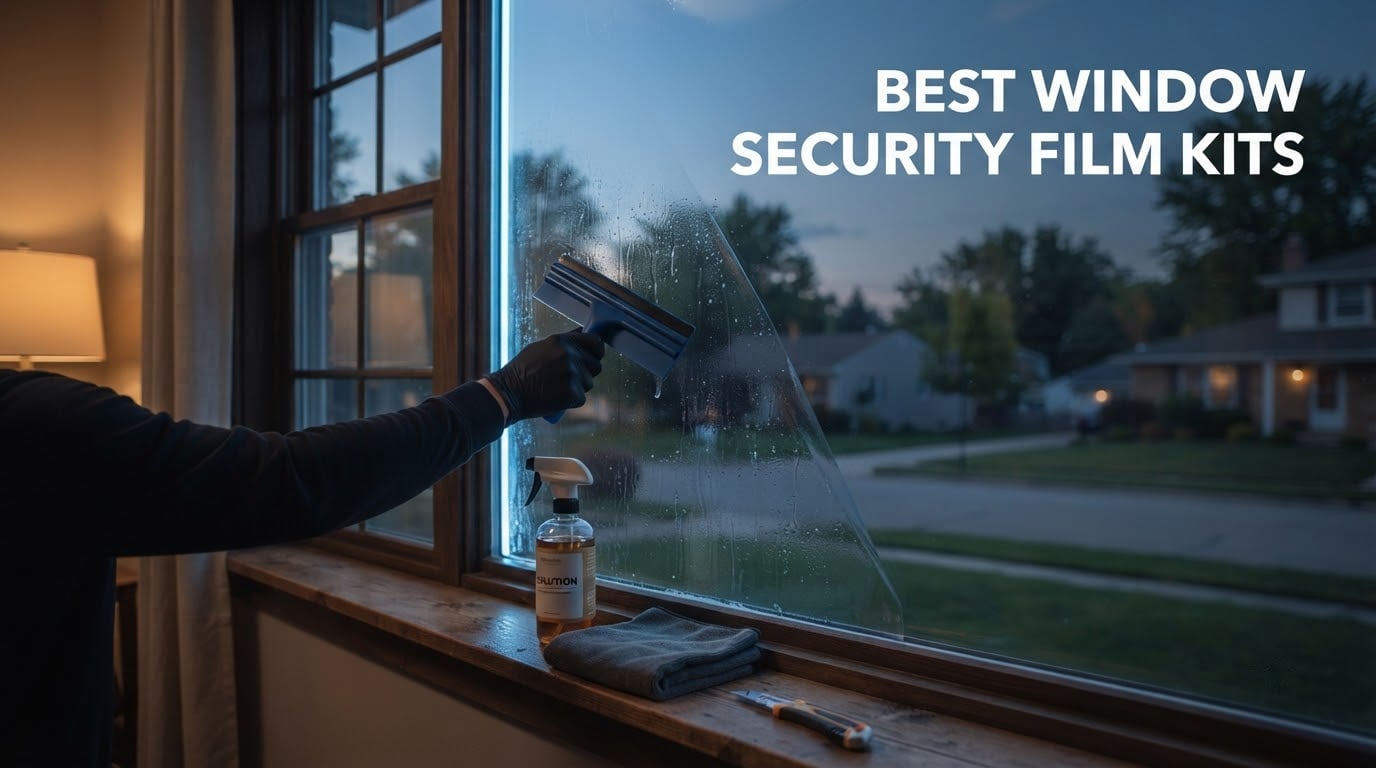 best window security film kits