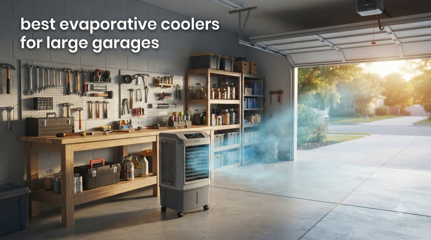best evaporative coolers for large garages