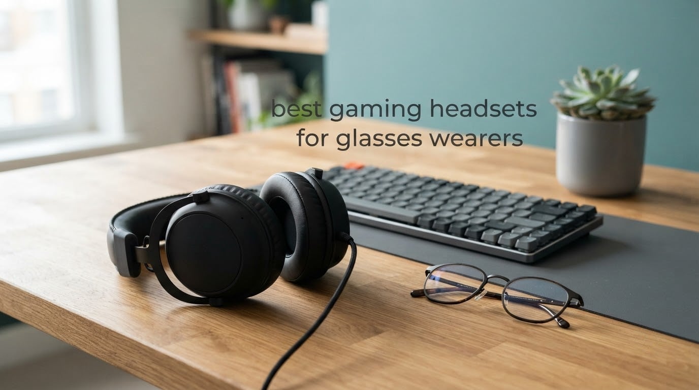best gaming headsets for glasses wearers