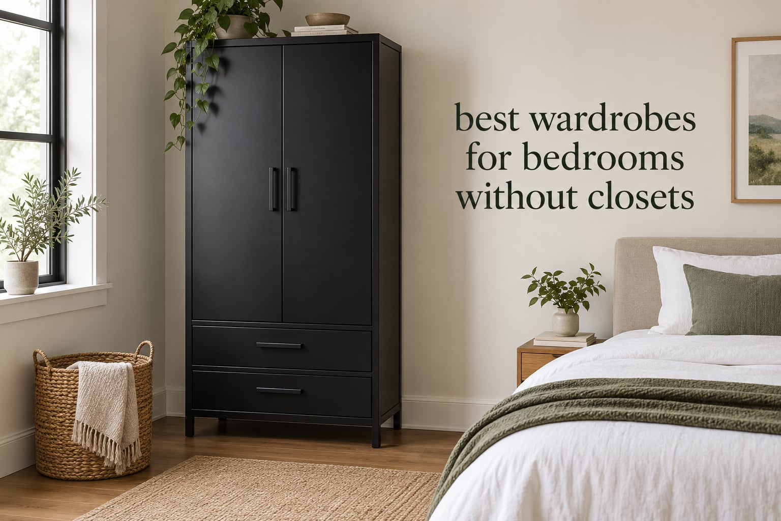 best wardrobes for bedrooms without closets
