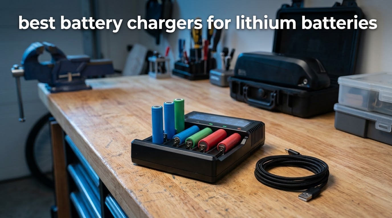 best battery chargers for lithium batteries