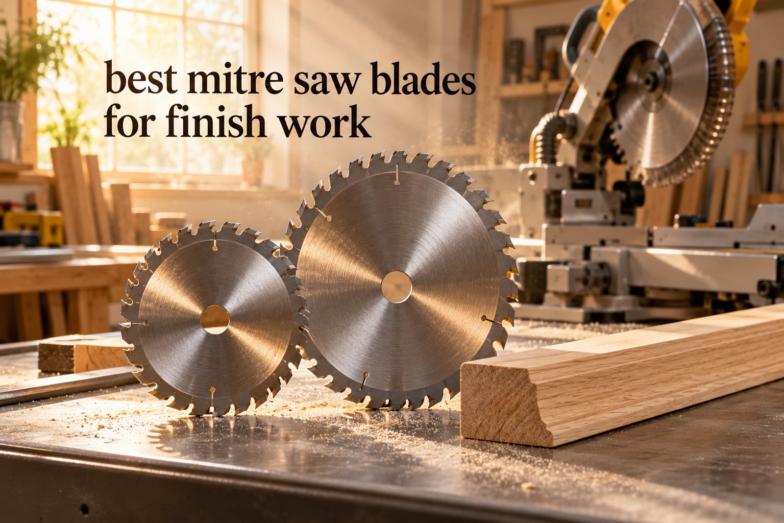 best mitre saw blades for finish work