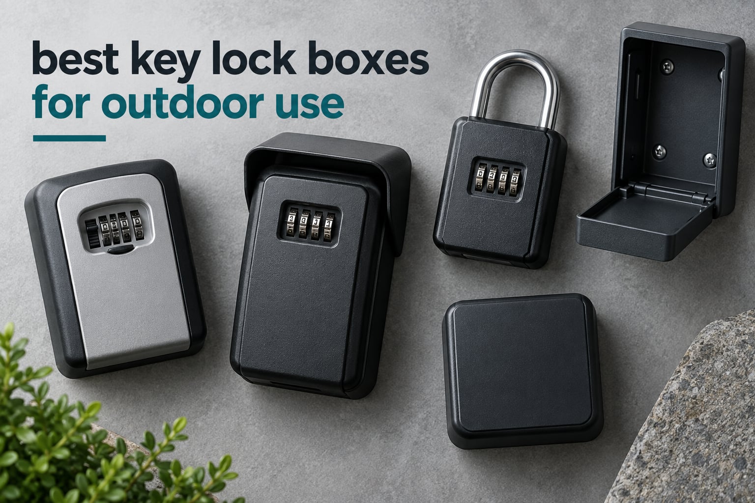 best key lock boxes for outdoor use