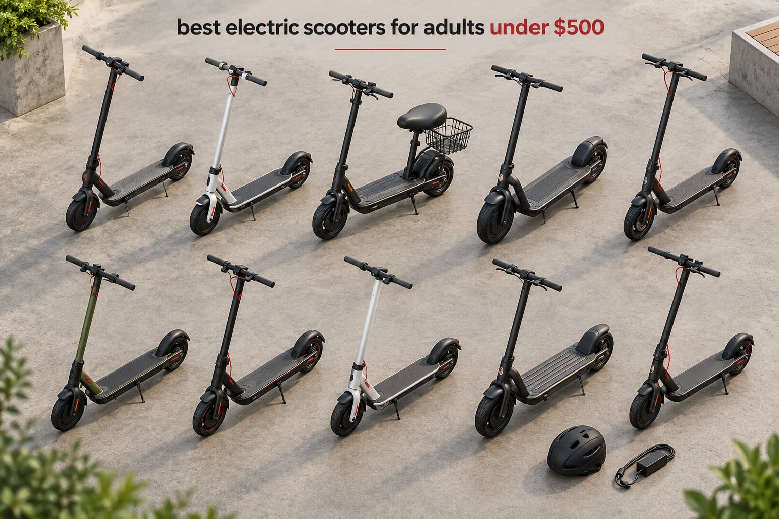 best electric scooters for adults under $500
