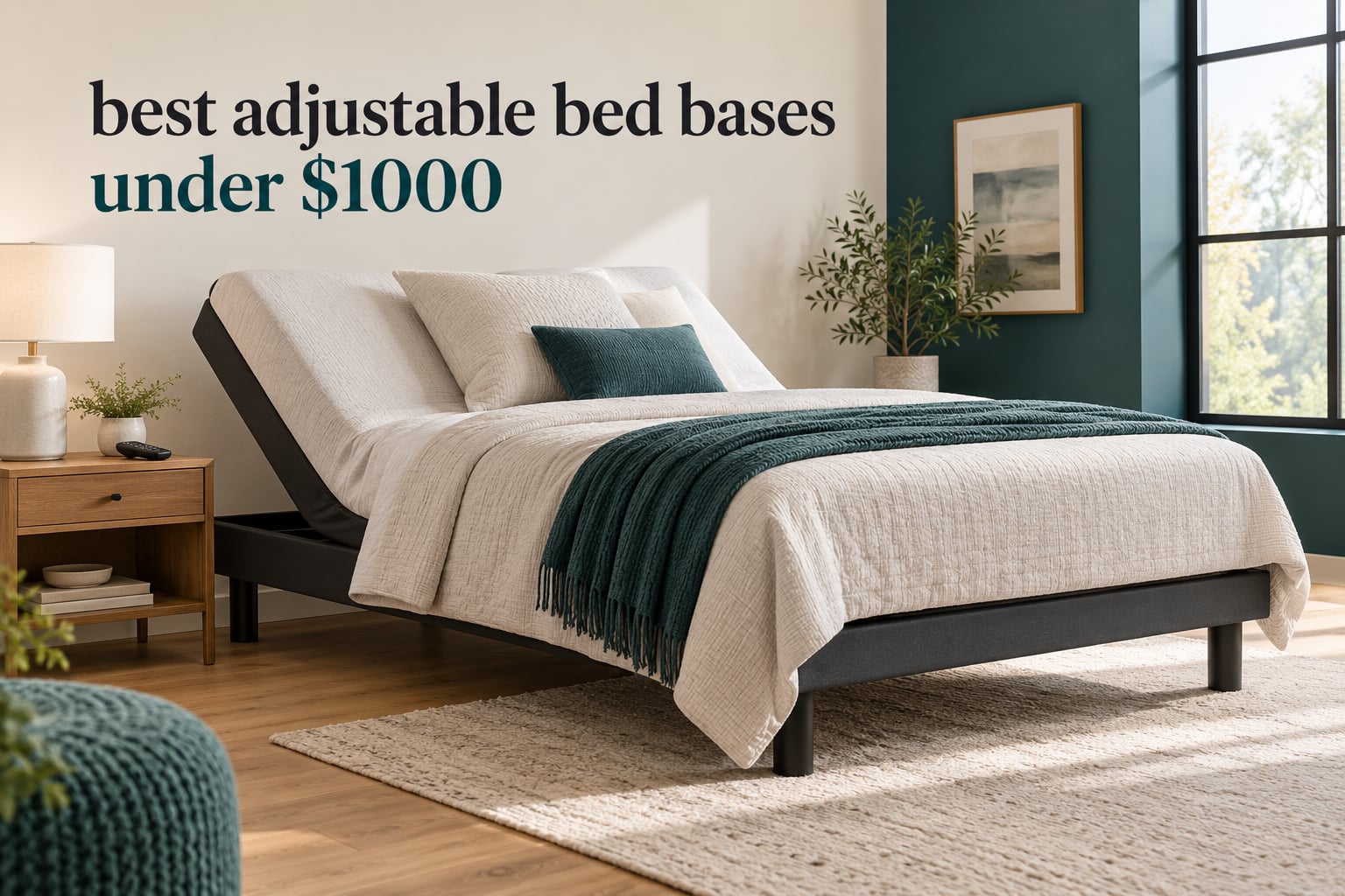 best adjustable bed bases under $1000