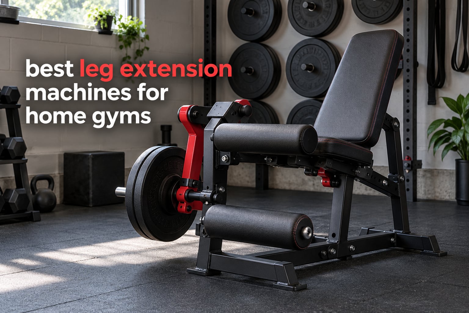 best leg extension machines for home gyms