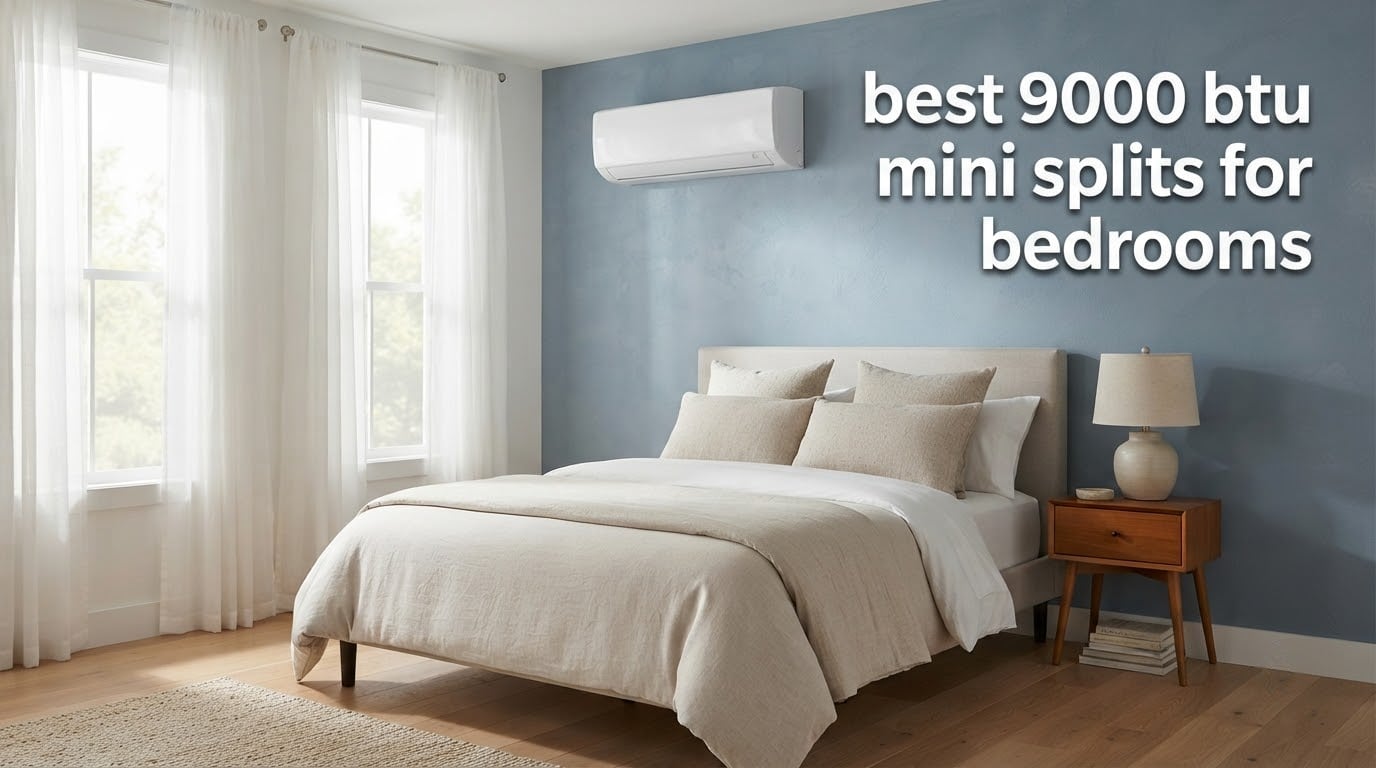 best 9000 btu mini splits for bedrooms