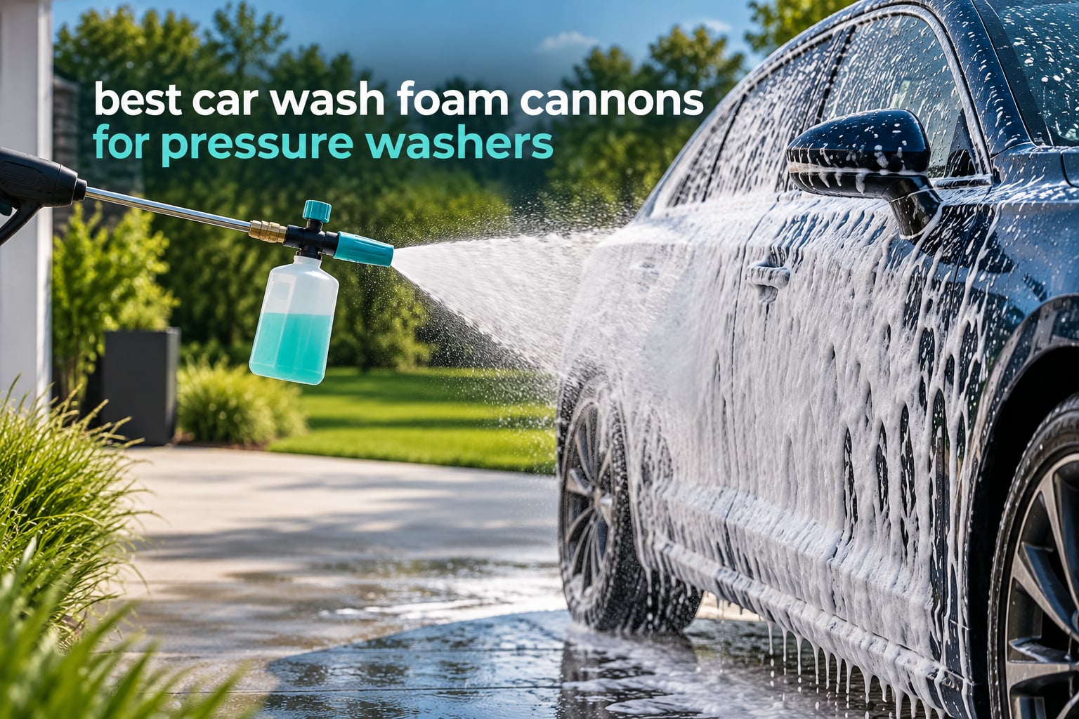 best car wash foam cannons for pressure washers