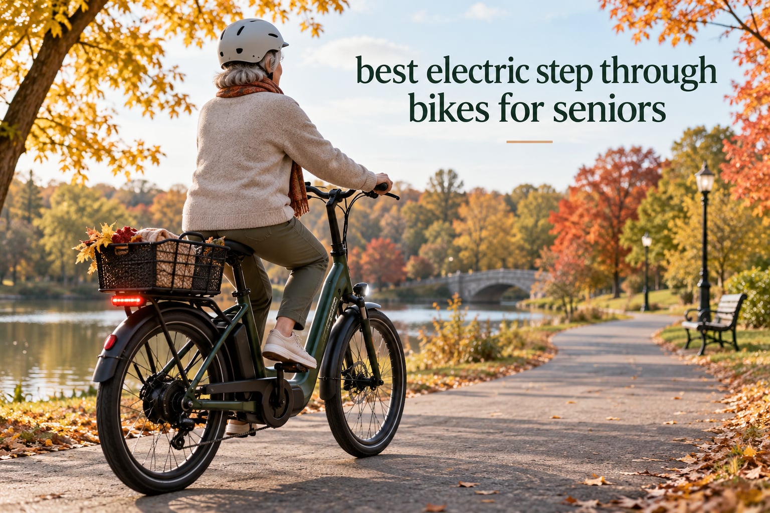 best electric step through bikes for seniors