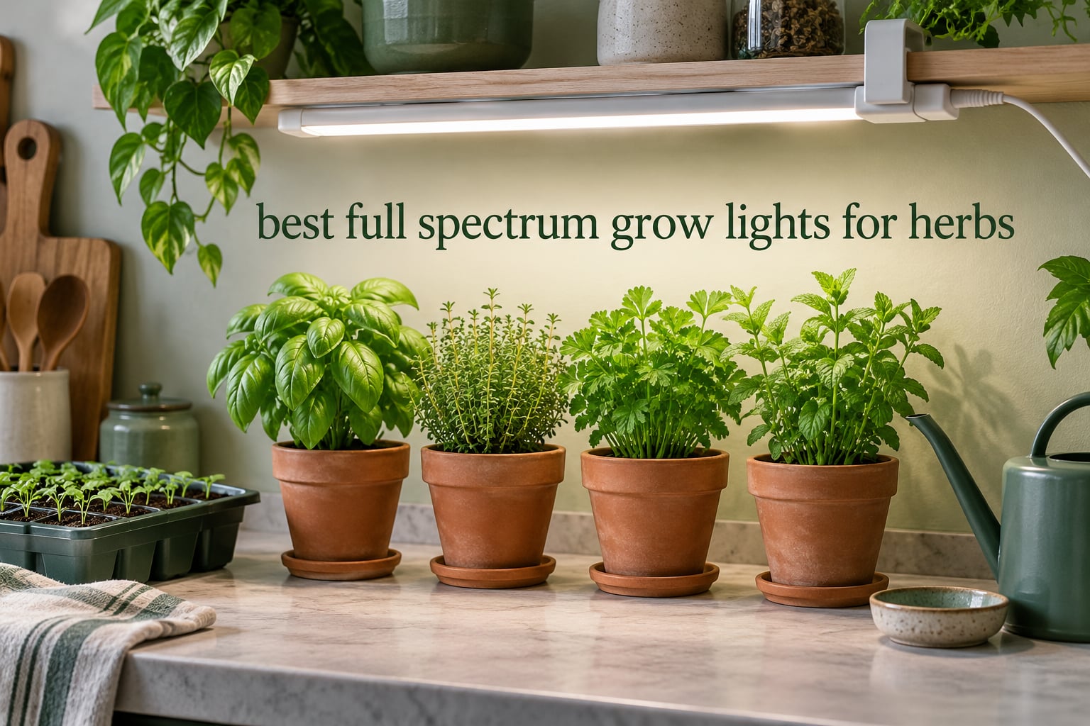 best full spectrum grow lights for herbs