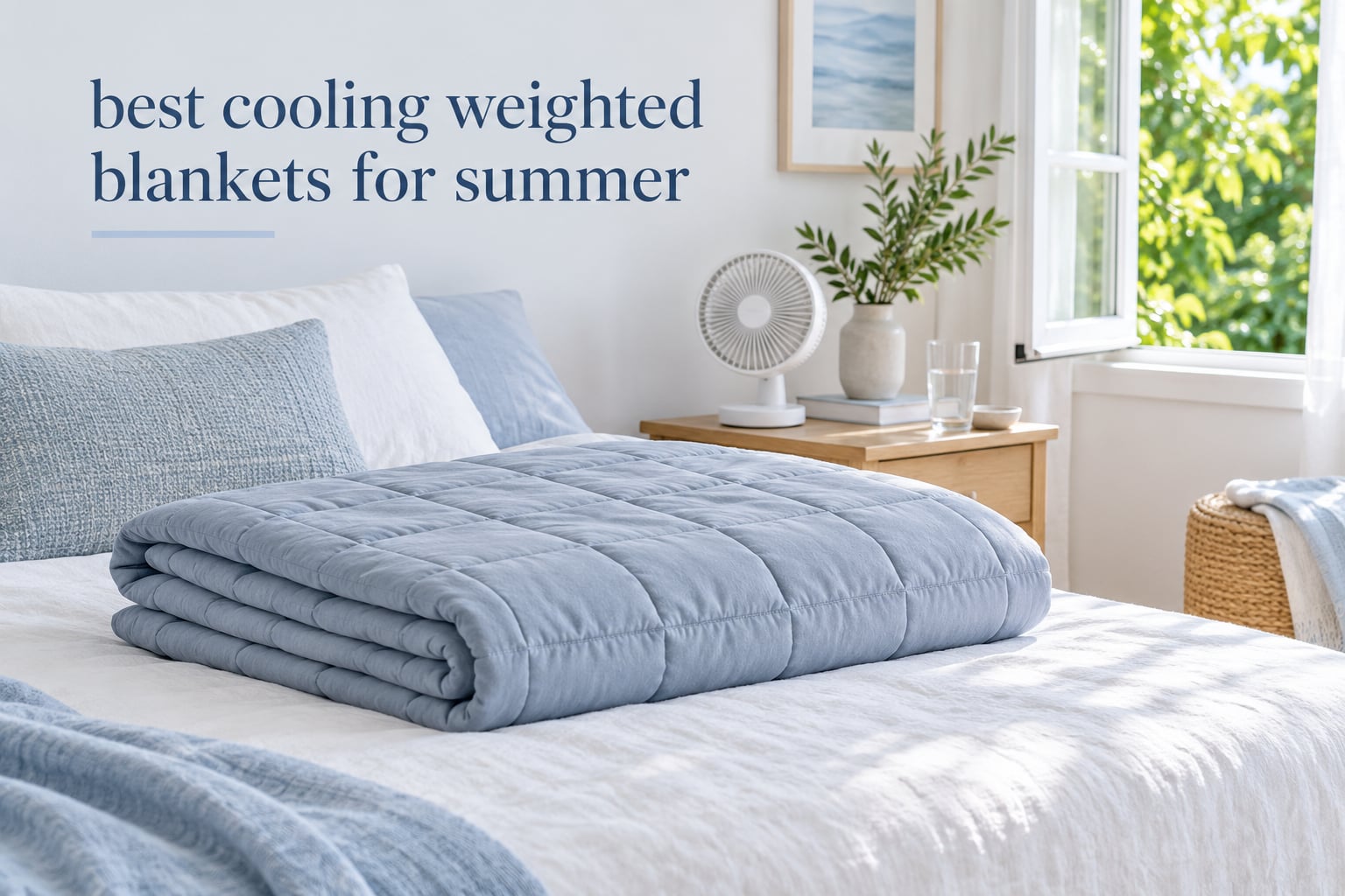 best cooling weighted blankets for summer