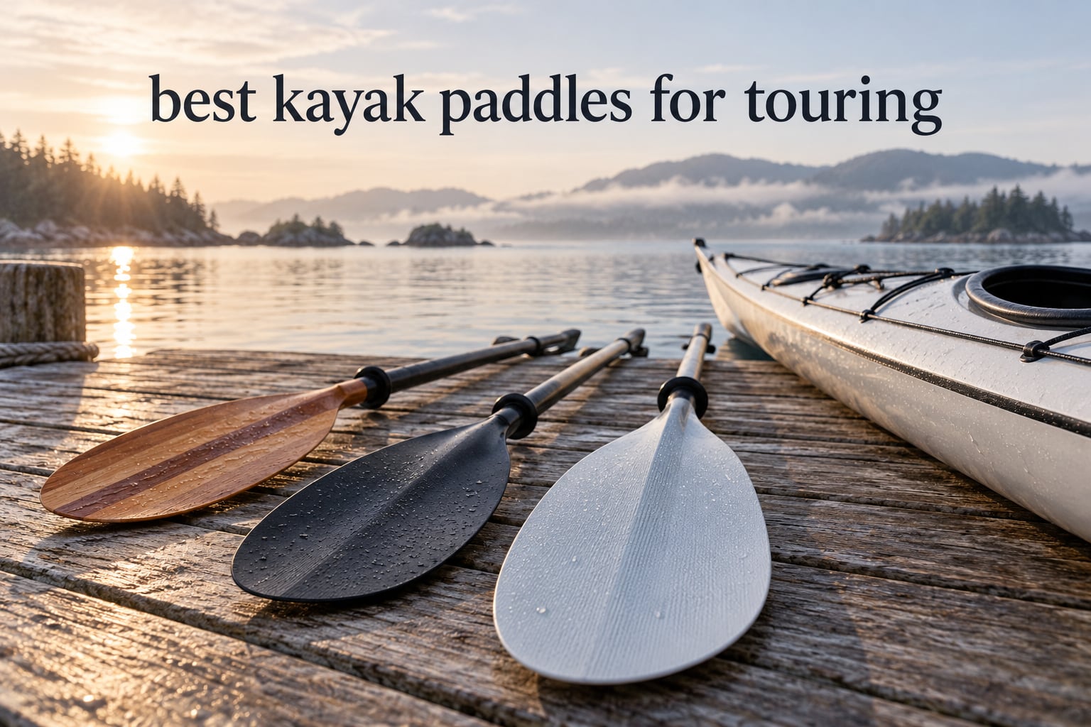 best kayak paddles for touring
