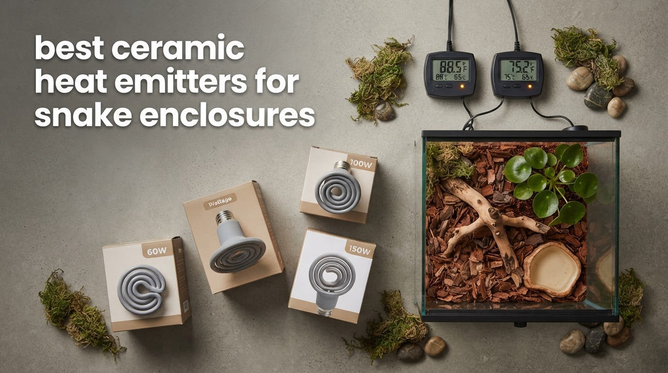 best ceramic heat emitters for snake enclosures