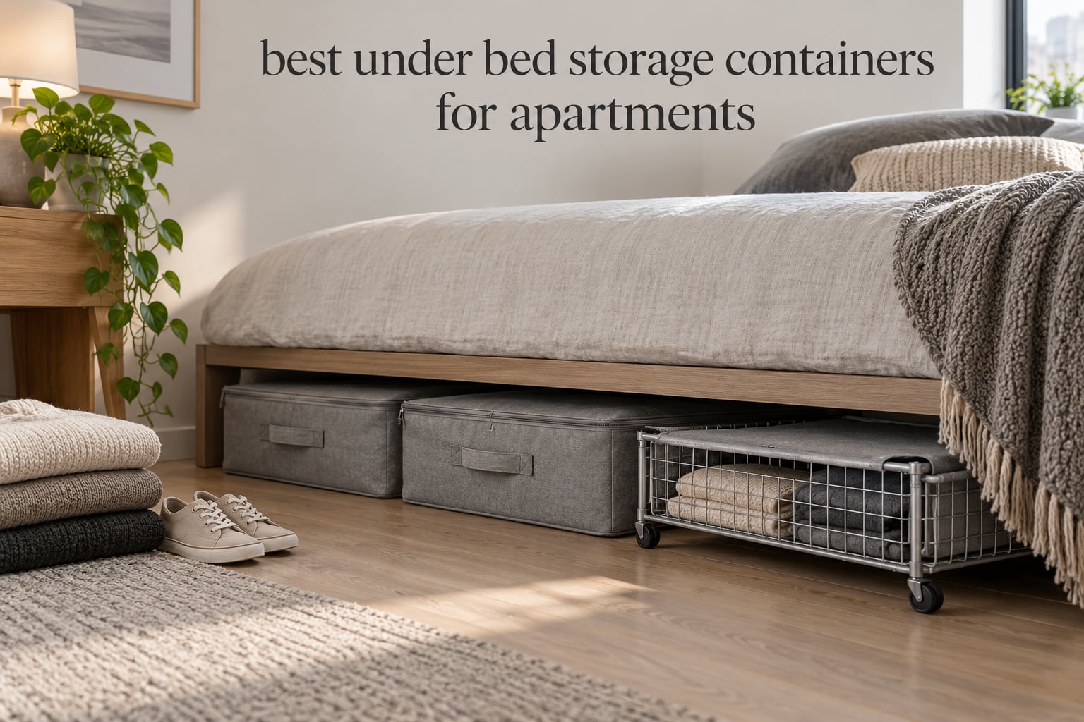 best under bed storage containers for apartments