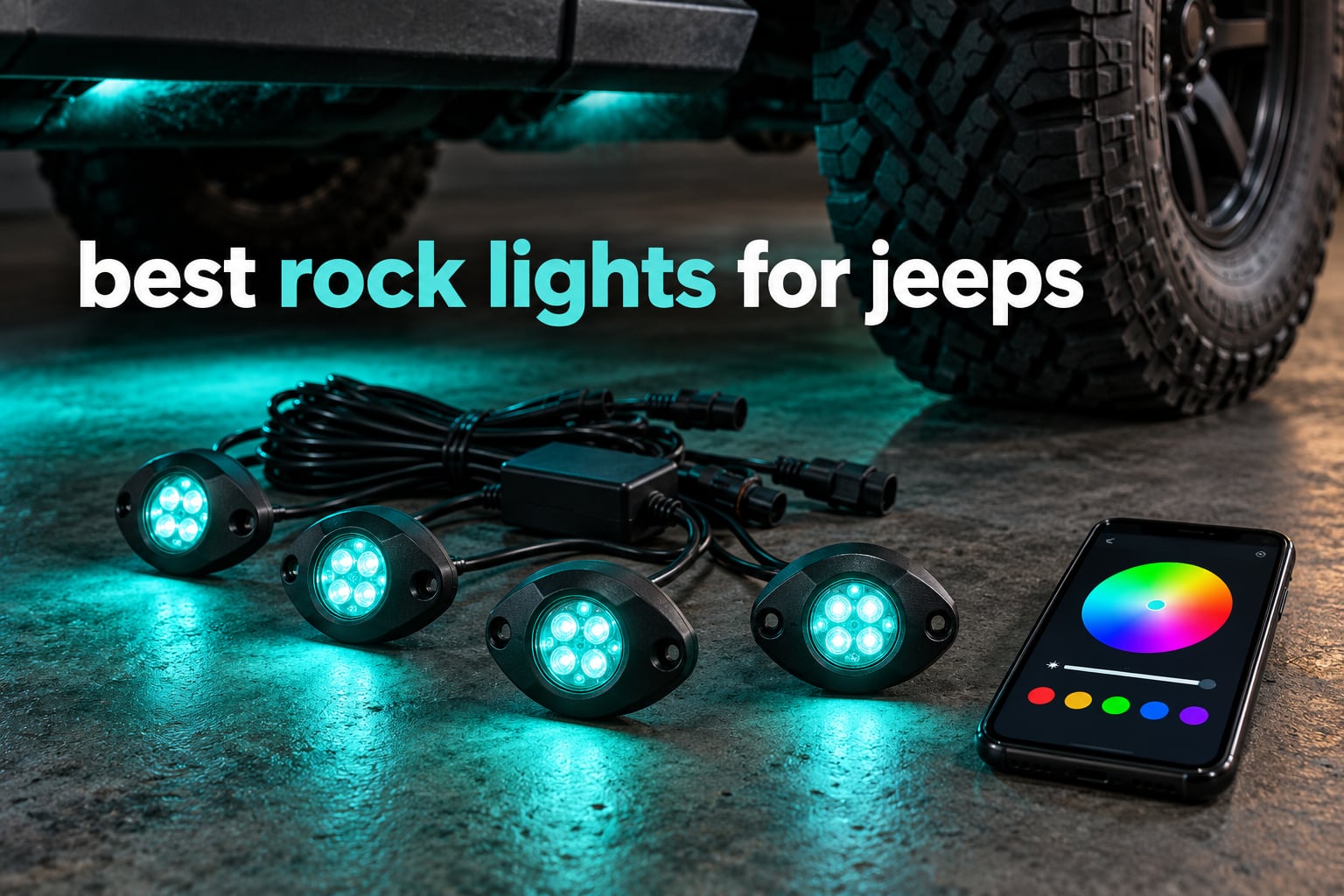 best rock lights for jeeps