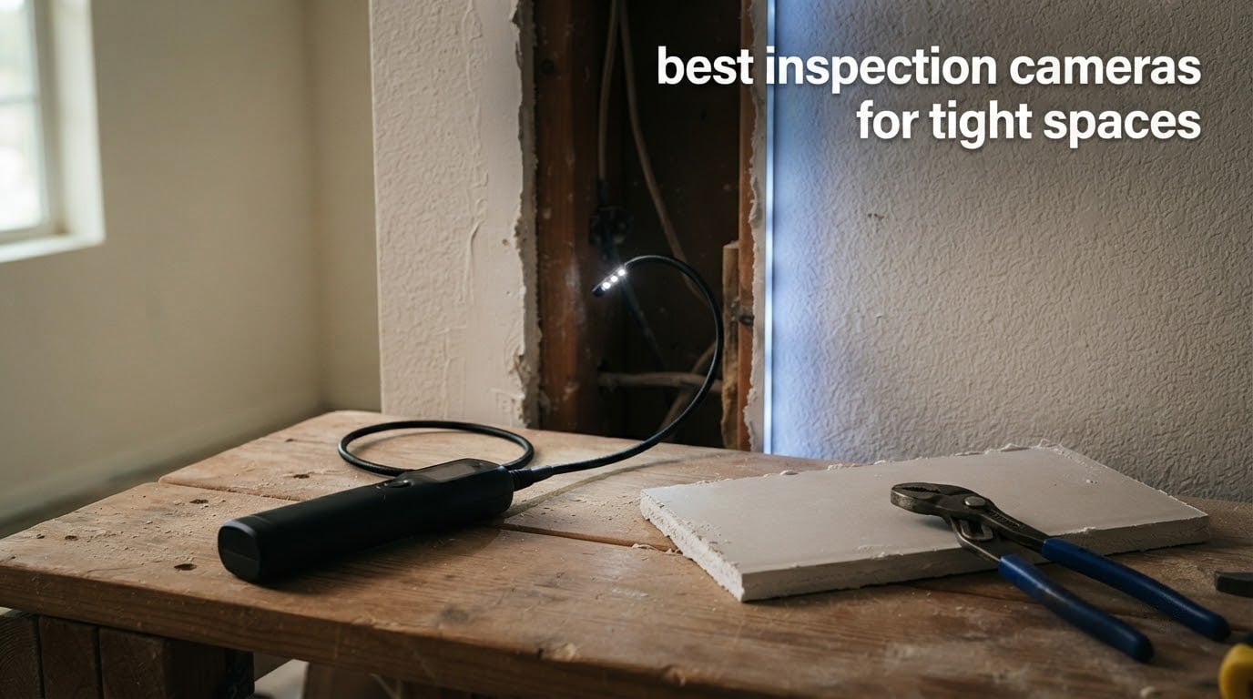 best inspection cameras for tight spaces