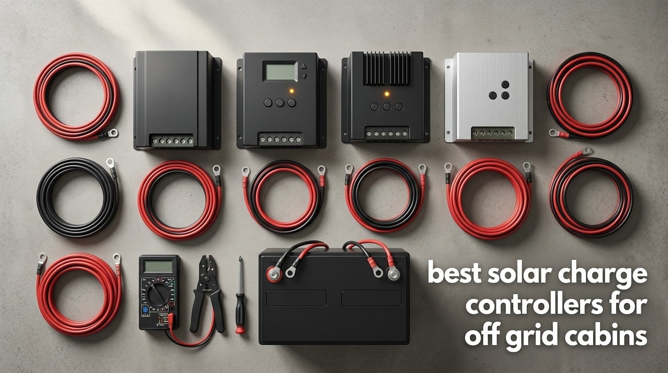 best solar charge controllers for off grid cabins