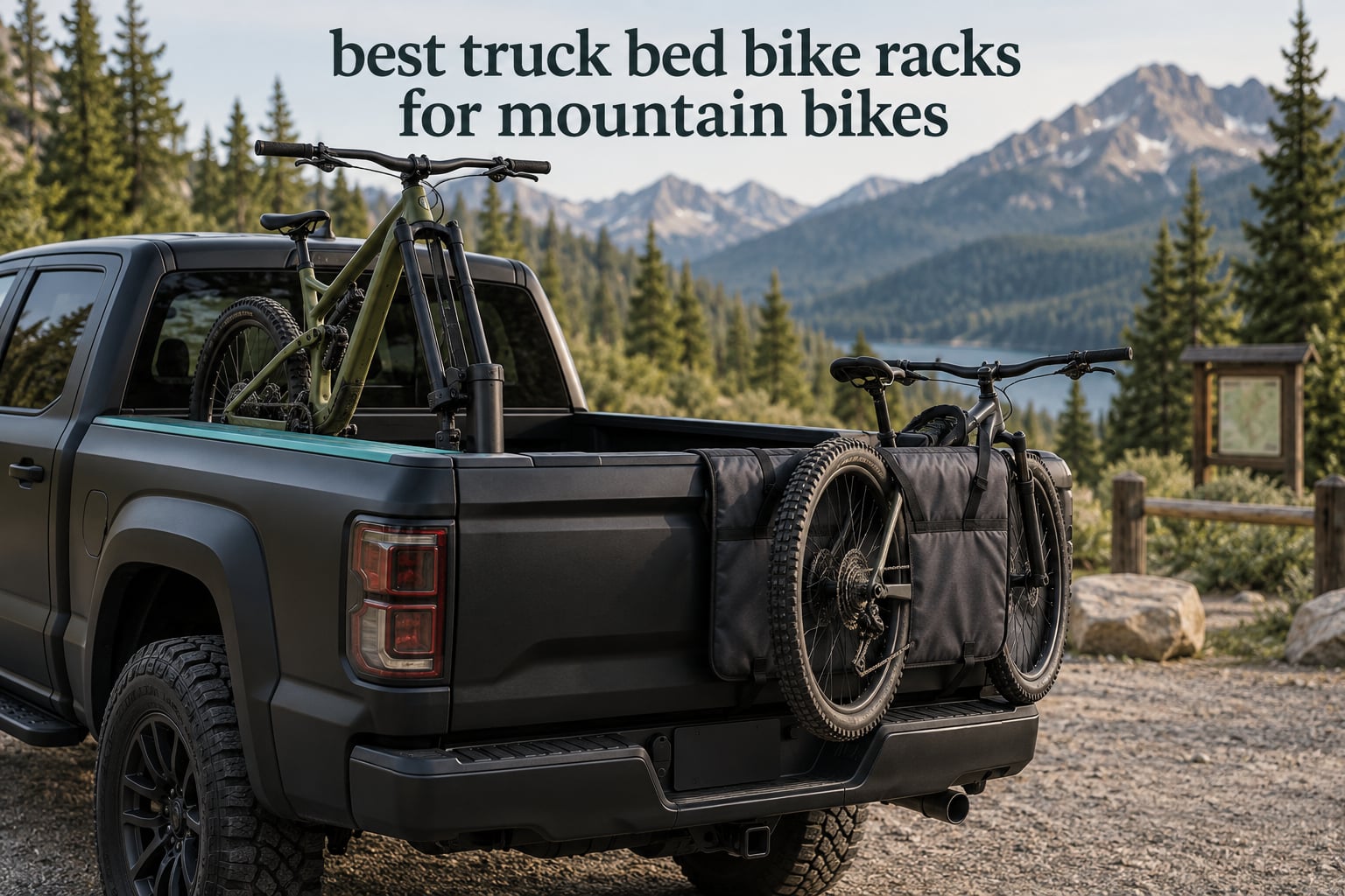 best truck bed bike racks for mountain bikes
