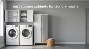 best storage cabinets for laundry rooms