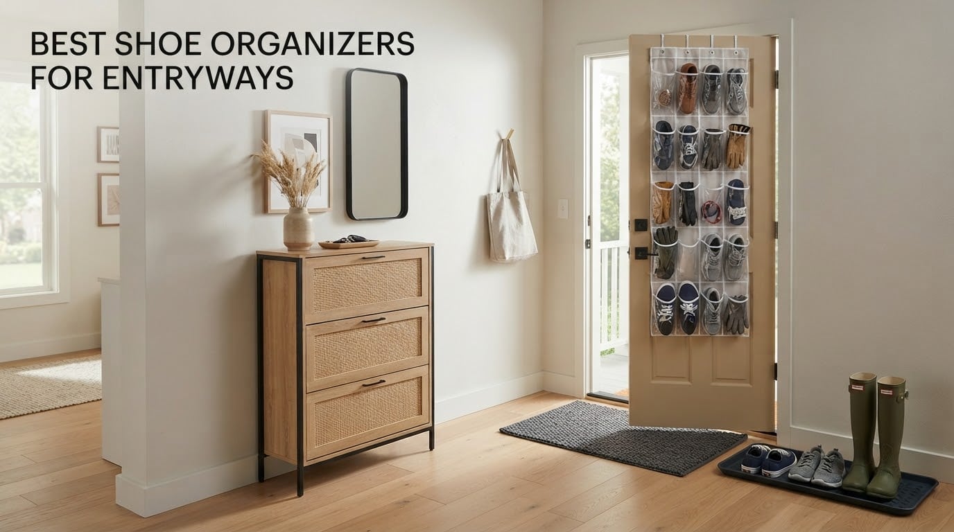 best shoe organizers for entryways