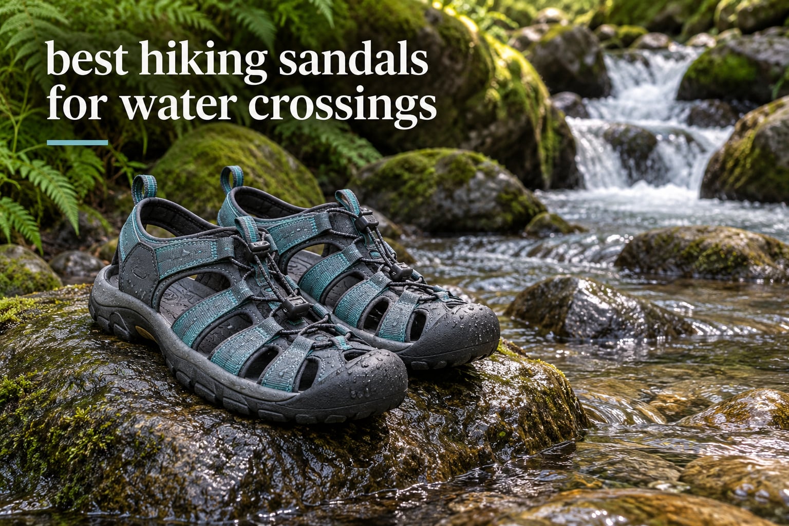 best hiking sandals for water crossings