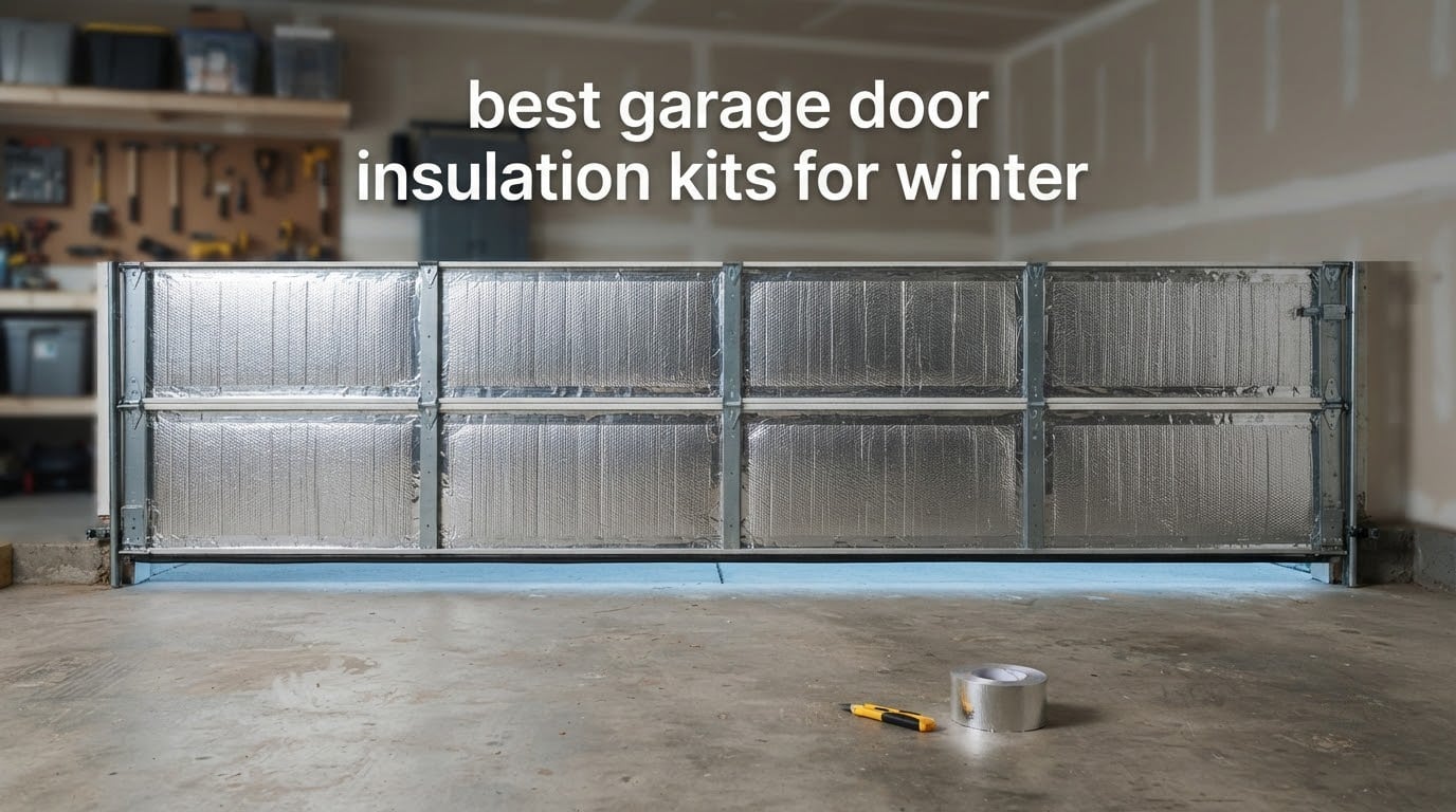 best garage door insulation kits for winter