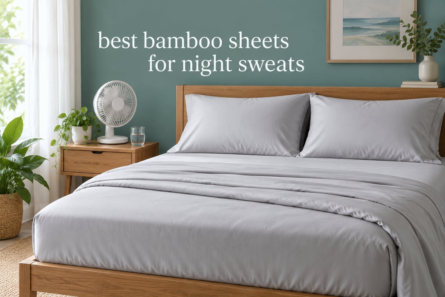 best bamboo sheets for night sweats