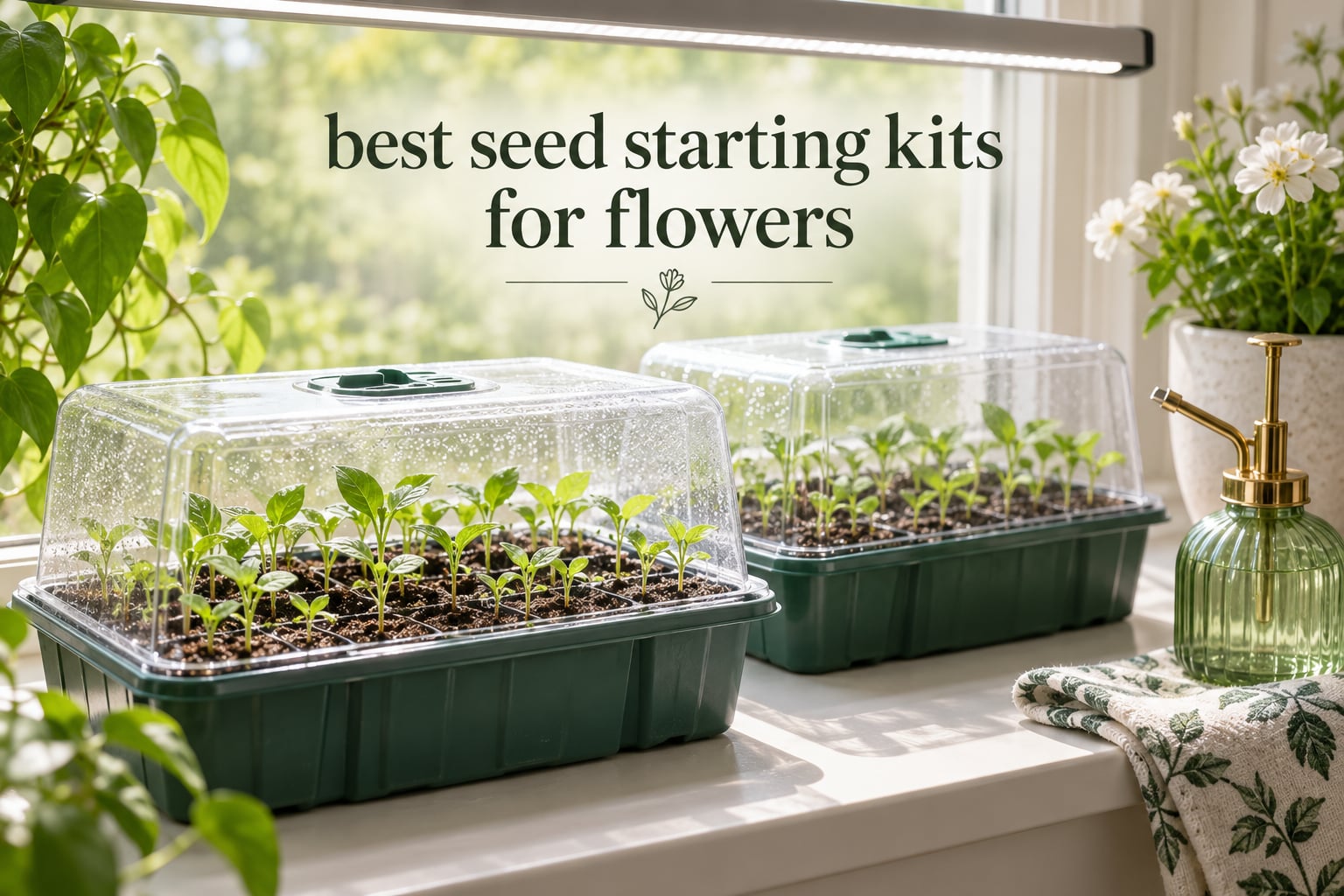 best seed starting kits for flowers