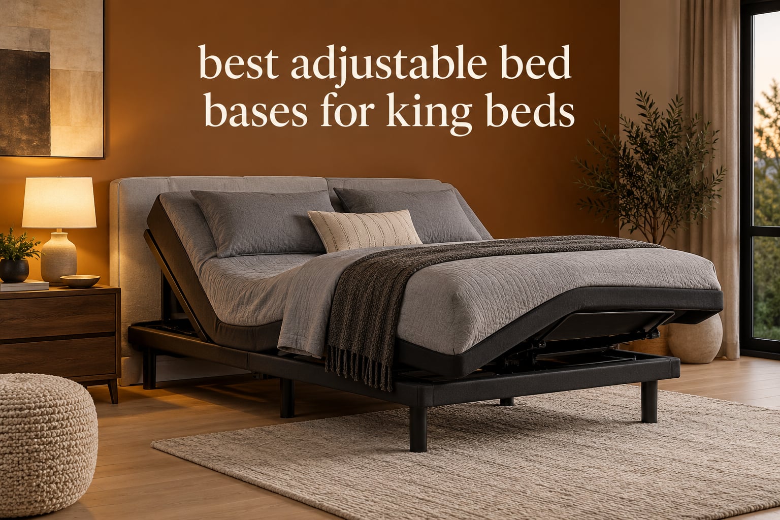 best adjustable bed bases for king beds