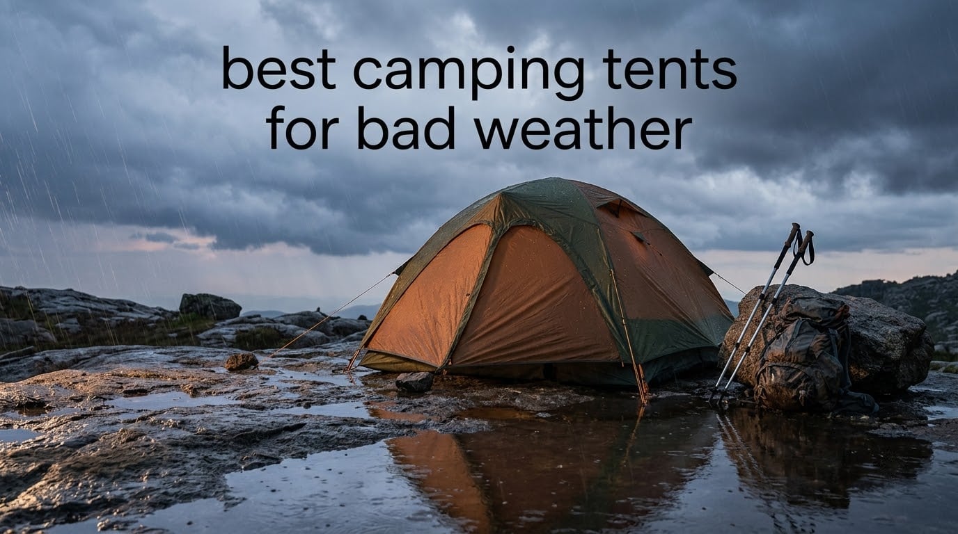 best camping tents for bad weather