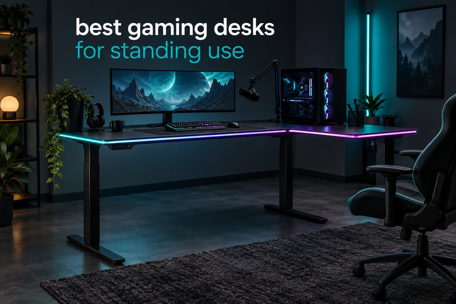 best gaming desks for standing use