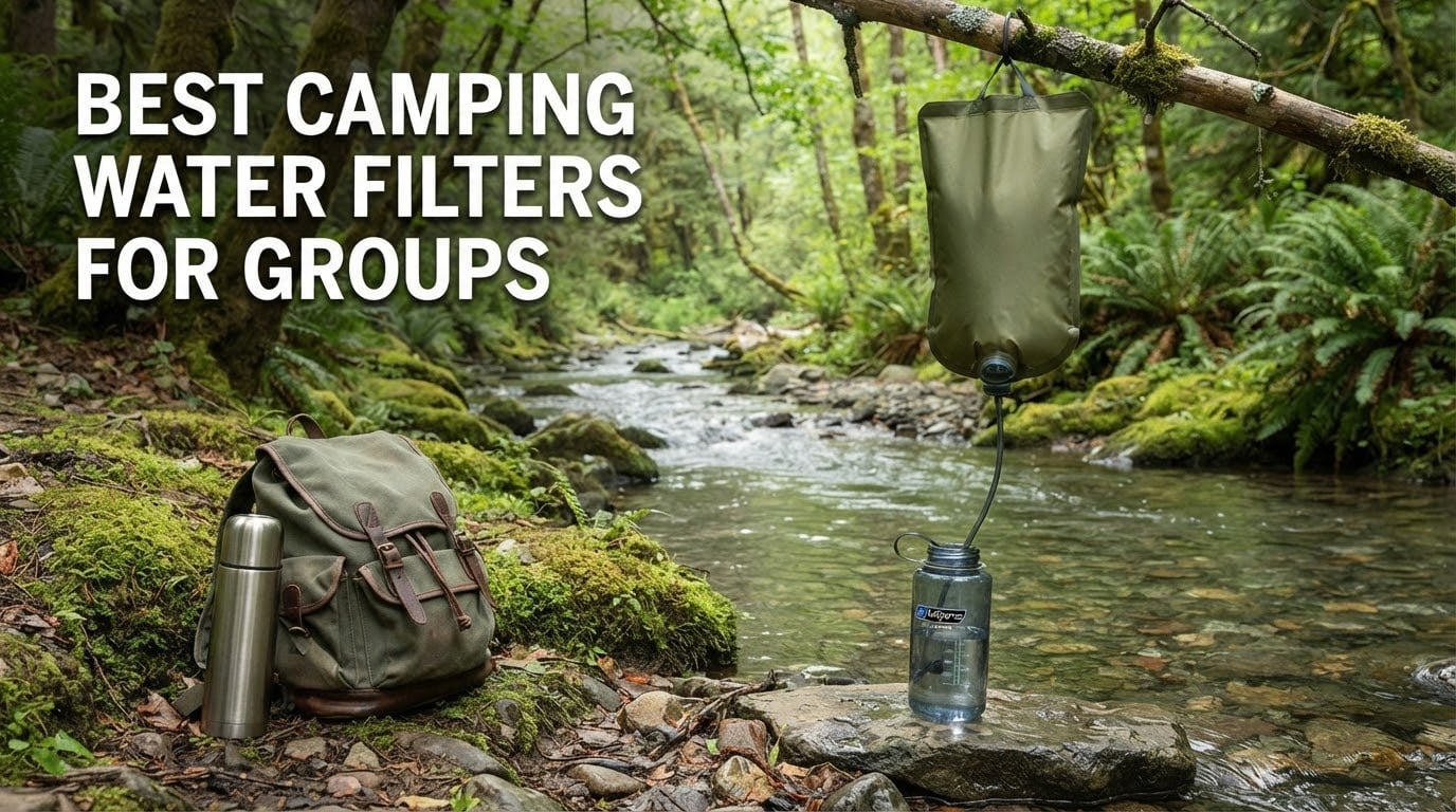 best camping water filters for groups