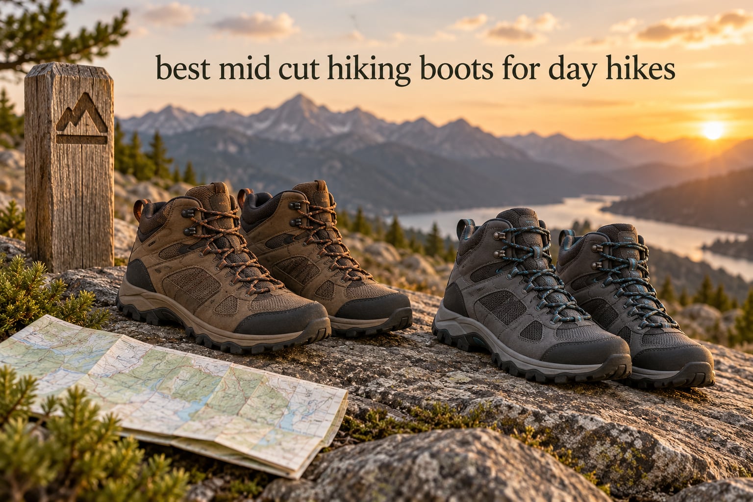 best mid cut hiking boots for day hikes