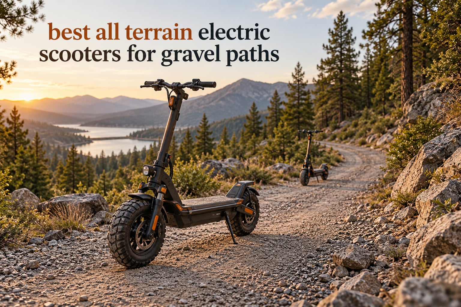 best all terrain electric scooters for gravel paths