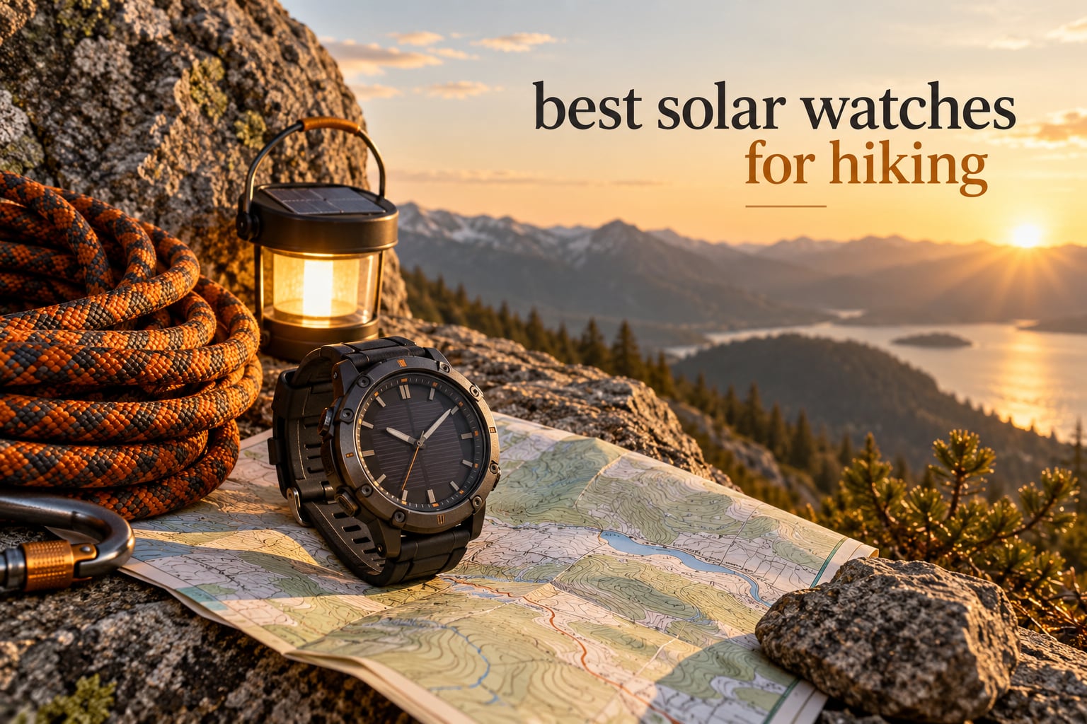 best solar watches for hiking