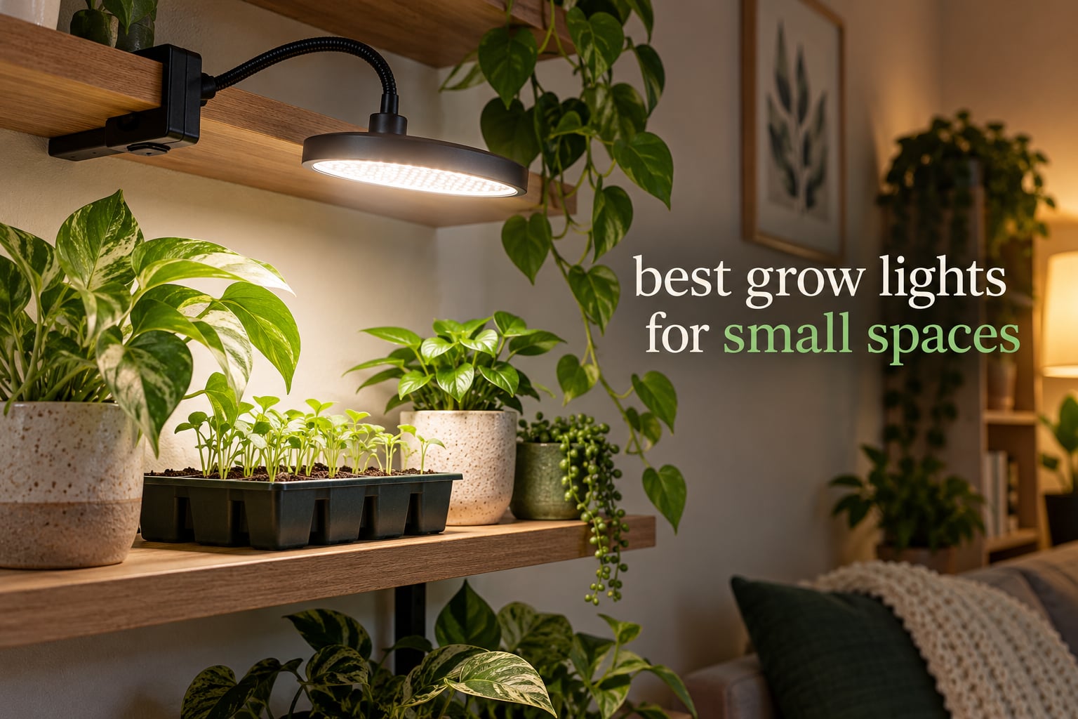 best grow lights for small spaces