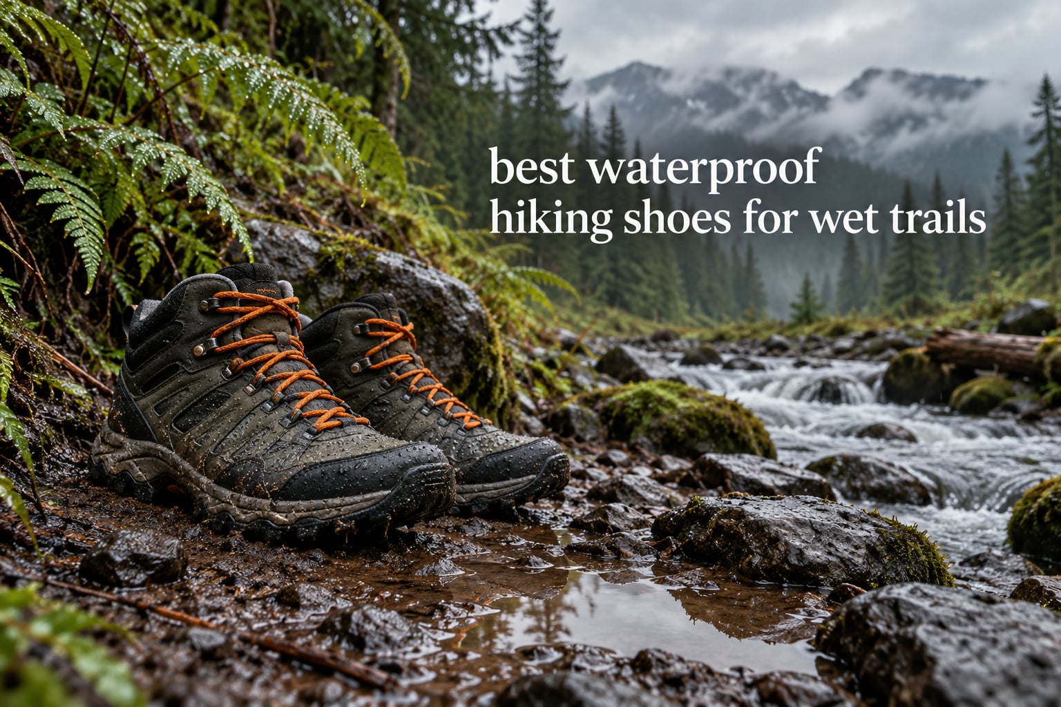 best waterproof hiking shoes for wet trails