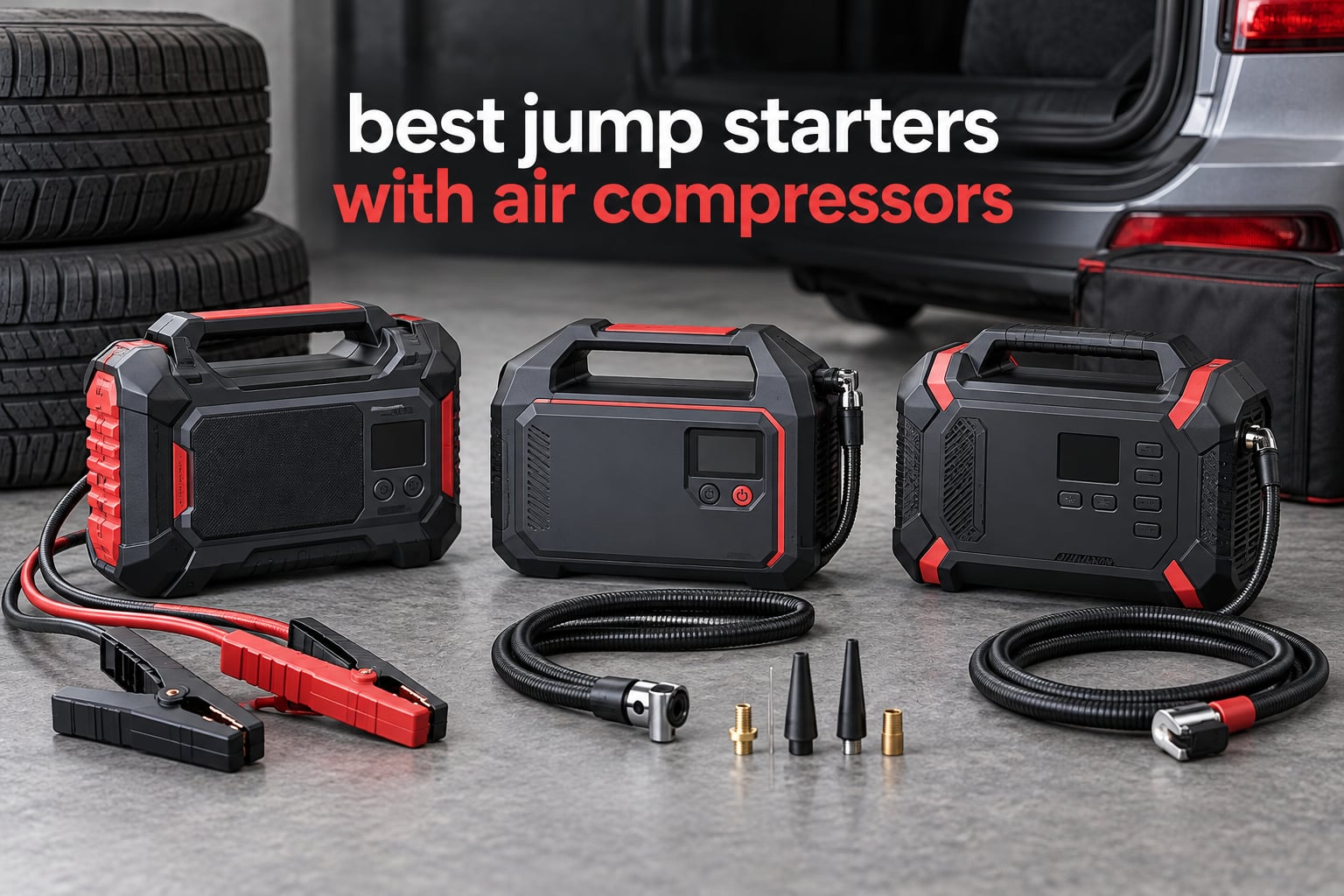 best jump starters with air compressors