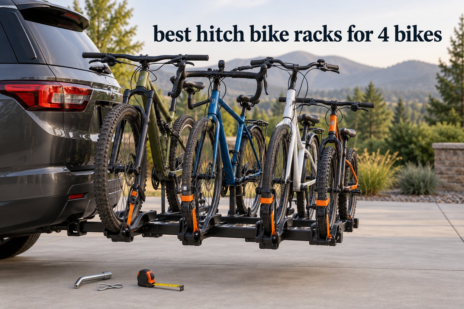 best hitch bike racks for 4 bikes