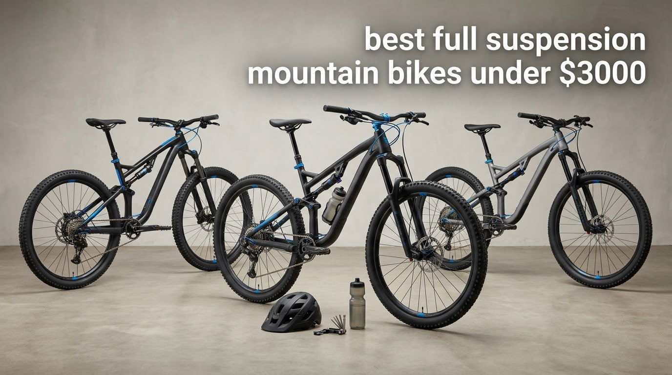 best full suspension mountain bikes under $3000