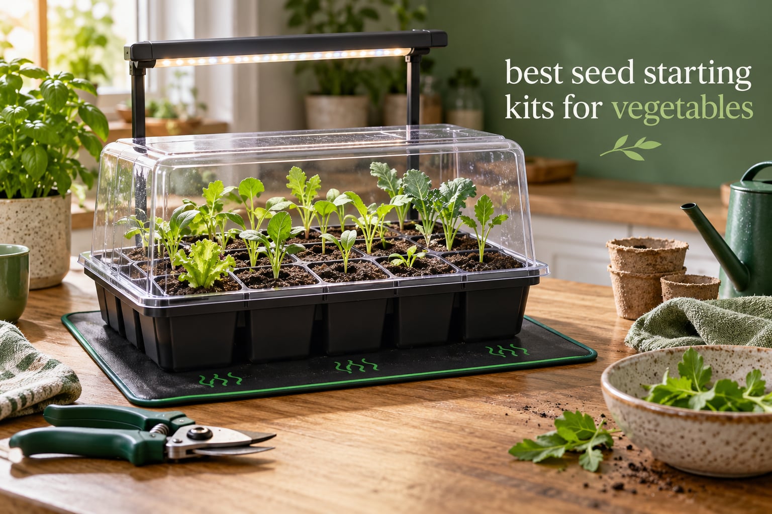 best seed starting kits for vegetables