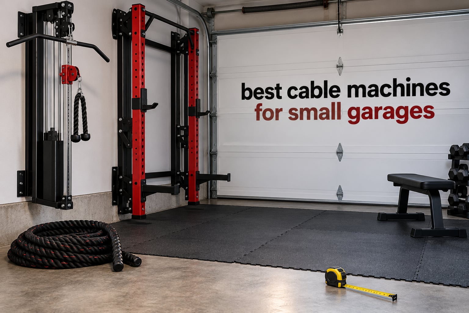 best cable machines for small garages