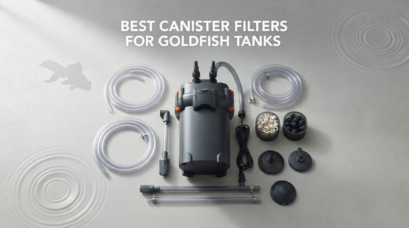 best canister filters for goldfish tanks
