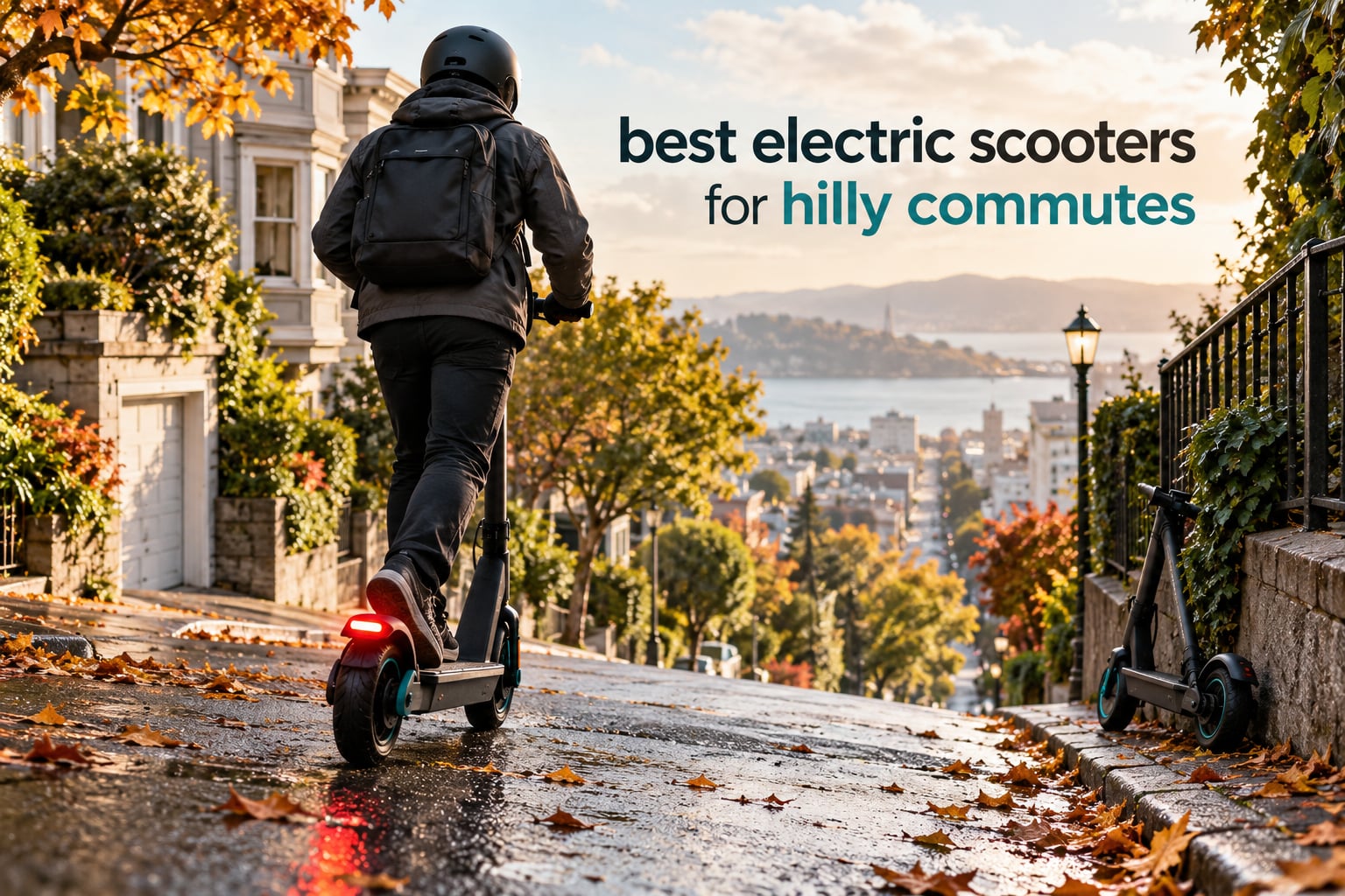 best electric scooters for hilly commutes